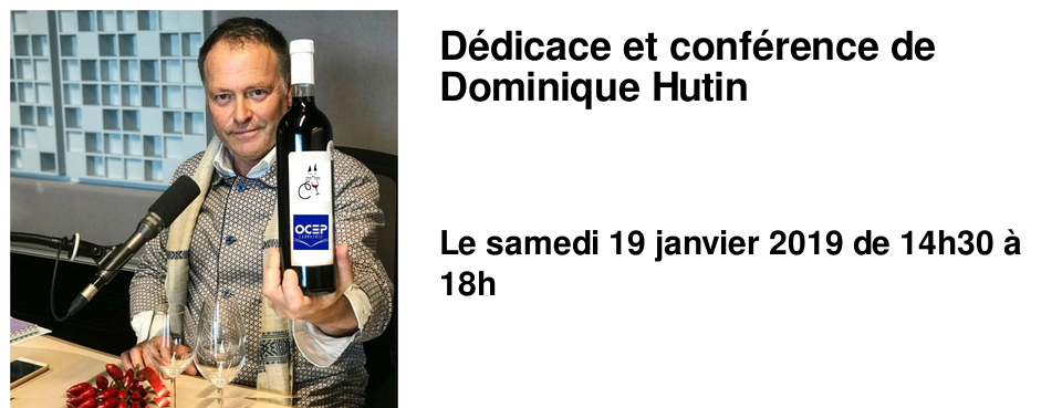 D�dicace et conf�rence de Dominique Hutin