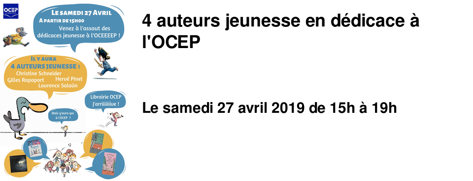 4 auteurs jeunesse en d�dicace � l'OCEP