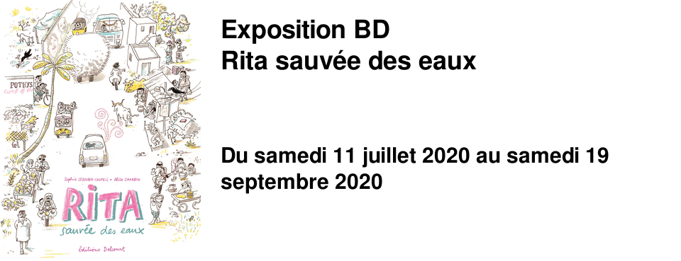Exposition BD Rita sauv�e des eaux